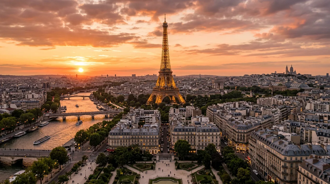 Eiffel Tower sample website